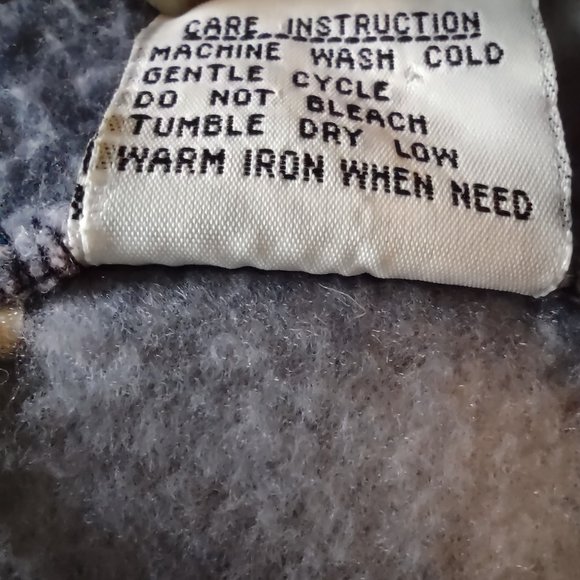 HABAND ROSE AND VIOLET WITH SNOWFLAKE PATTERN VINTAGE WOMAN'S JACKET - Picture 5 of 6